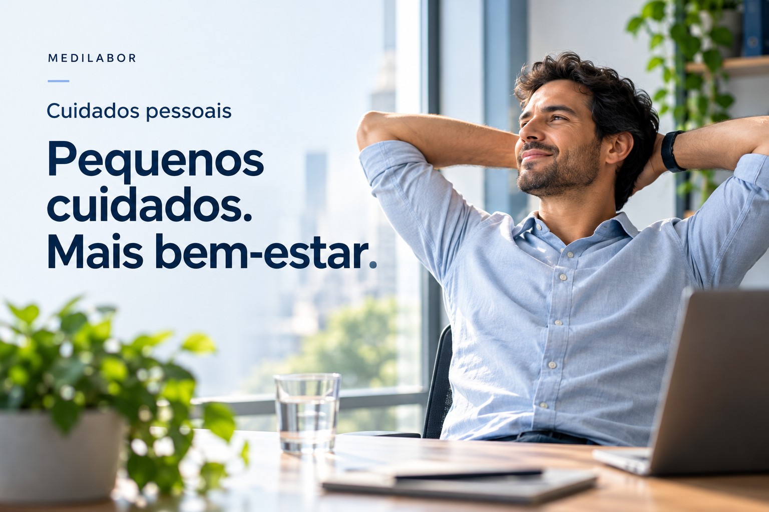 Cuidados pessoais. Pequenos cuidados. Mais bem-estar. Reserve tempo para você. Descanso, pausas e cuidado fazem parte.